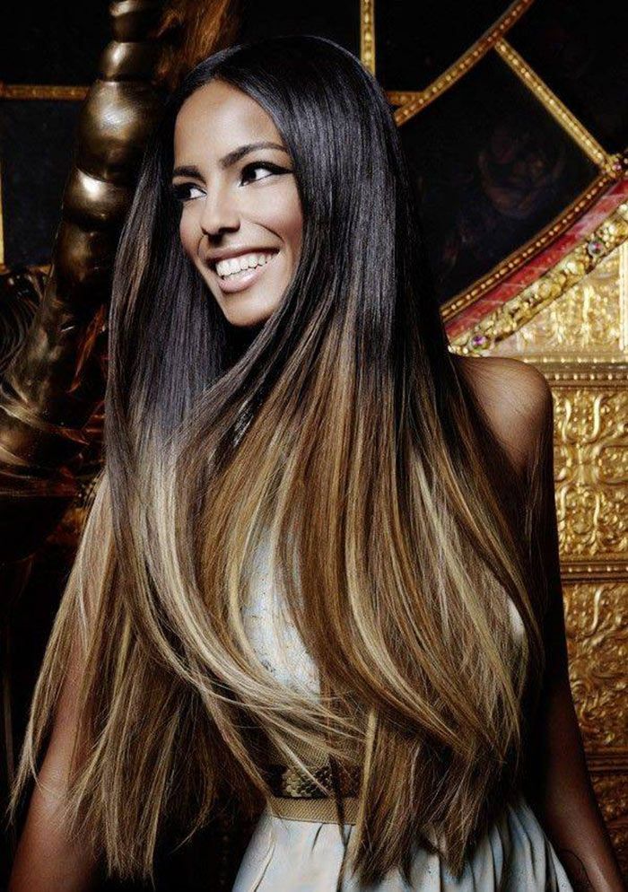 Cortes de cabelo comprido reto Cortes de cabelo comprido reto
