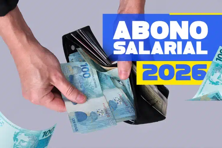 Abono salarial: 4,5 milhões de trabalhadores perderão o benefício até 2030 após alterações 1 Carteira com dinheiro sendo retirada representando abono salarial 2026