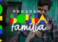 Quando cai o Bolsa Família em maio de 2026? Confira o calendário oficial completo 15 Pai segura bebê no colo com mãe ao lado, logo colorido do Programa Bolsa Família em destaque.