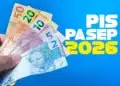Novo lote do ressarcimento PIS/Pasep disponível nesta segunda (27) 12 Notas de dinheiro com destaque para PIS Pasep 2026 representando novo lote de ressarcimento disponível